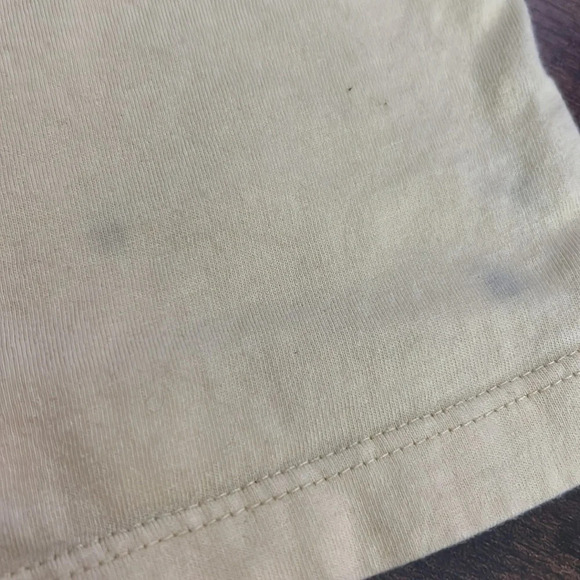 Basic Editions Yellow Short Sleeve T Shirt 2X Graphic Dragonfly Glitter Flowers - Picture 6 of 7